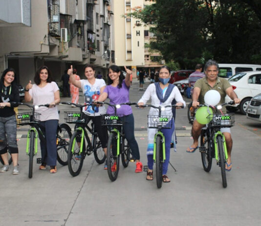 Mumbai residential societies take to MYBYK bike-sharing service to ensure wellbeing and sustainability Mumbai residential societies take to MYBYK bike-sharing service to ensure wellbeing and sustainability