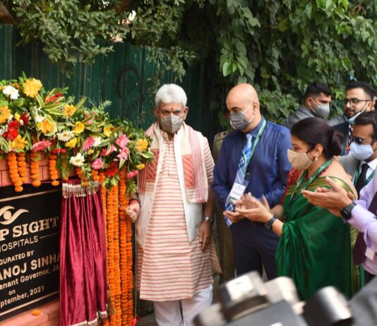 J&K’S Biggest Eye Hospital in Srinagar inaugurated by LG, Manoj Sinha J&K’S Biggest Eye Hospital in Srinagar inaugurated by LG Manoj Sinha