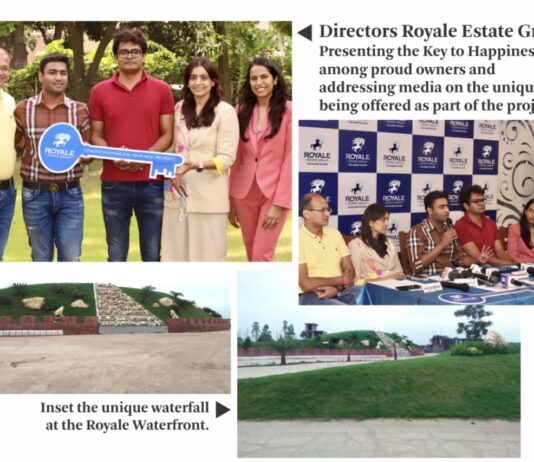 Chandigarh Royale City becomes Chandigarh region’s first true ‘Green Township with a unique waterfall at the Royale Water front’, offers pocket-friendly housing at 50% less cost than neighboring Aerocity Chandigarh Royale City becomes Chandigarh region's first true 'Green Township with a unique waterfall