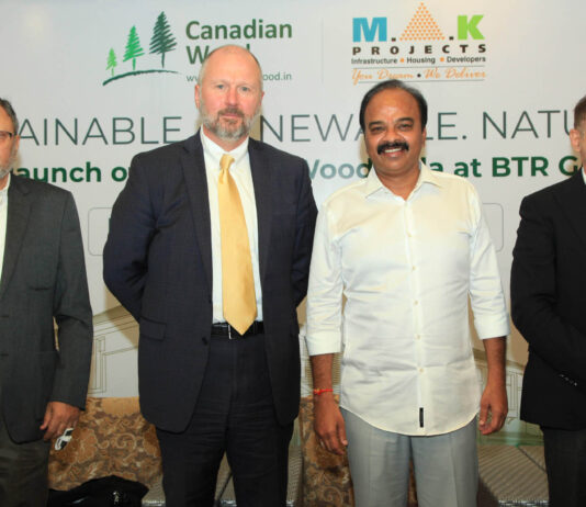 MAK Projects in collaboration with Canadian Wood, forays into Hyderabad’s maiden Wood Villas Project! MAK Projects in collaboration with Canadian Wood forays into Hyderabad’s maiden Wood Villas Project!