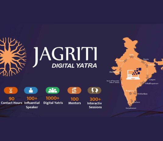 Jagriti Digital Yatra recreates the digital entrepreneurship program. This time, it’s the world’s largest with 850 Yatris Jagriti Digital Yatra recreates the digital entrepreneurship program. This time, it’s the world’s largest with 850 Yatris