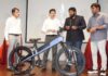 Jayesh Ranjan launched Smart Cycle – ‘Ermin Miles, a futuristic product of 4th year Engineering students and just passed out students led start-up Jayesh Ranjan launched Smart Cycle 'Ermin Miles a futuristic product of 4th year Engineering students and just passed out students led start-up