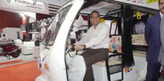Srujan Karampuri inaugurated the 12th edition of the Two Day Electric Vehicles Expo kicked off at Hitex Srujan Karampuri inaugurated the 12th edition of the Two Day Electric Vehicles Expo kicked off at Hitex