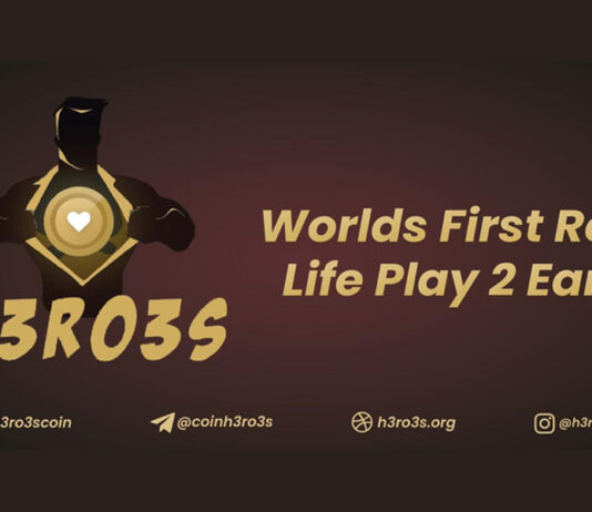 The wait is over, H3RO3S, World’s 1st real-life play-2-earn gaming system is set to Launch their app very soon H3RO3S World’s 1st real-life play-2-earn gaming system is set to Launch their app very soon