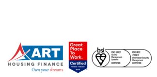 ART Housing Finance (India) Limited is Now ISO Certified too! ART Housing Finance (India) Limited is Now ISO Certified too!
