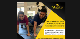 MultiFit Gym makes Father’s Day Celebrations a special one for you and your dad! MultiFit Gym makes Father’s Day Celebrations a special one for you and your dad!