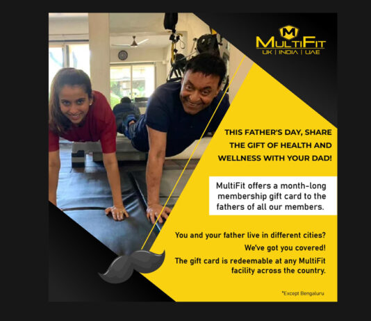 MultiFit Gym makes Father’s Day Celebrations a special one for you and your dad! MultiFit Gym makes Father’s Day Celebrations a special one for you and your dad!
