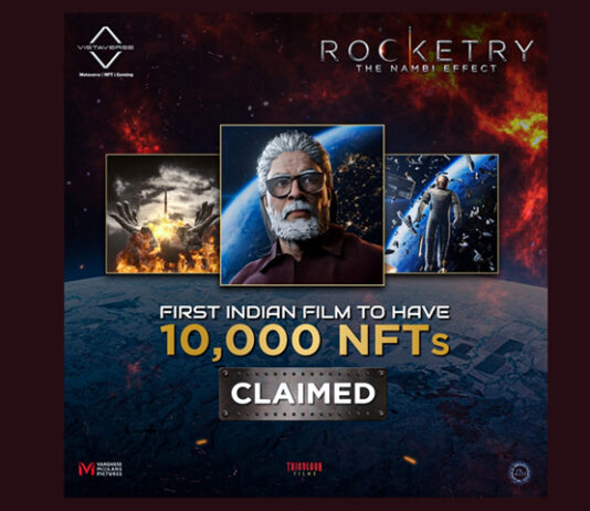 R Madhavan’s Rocketry becomes the 1st Indian film to reach a historical number of 10, 000 NFTs claimed