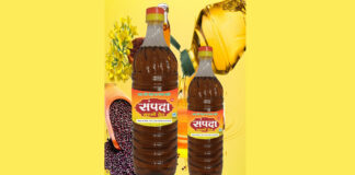 Use double filtered Sampda mustard oil – available in different ranges Use double filtered Sampda mustard oil - available in different ranges