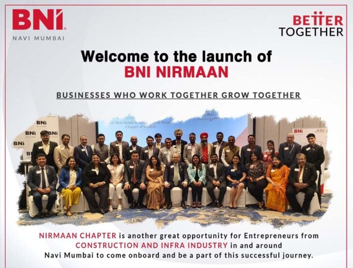 Another Successful Chapter launch by BNI Navi Mumbai.