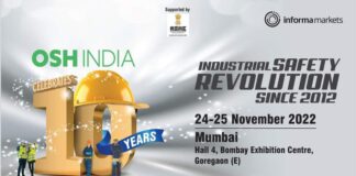 OSH India 2022: Grand 10th edition set to shape the Future of Occupational Health and Safety OSH India 2022: Grand 10th edition set to shape the Future of Occupational Health and Safety