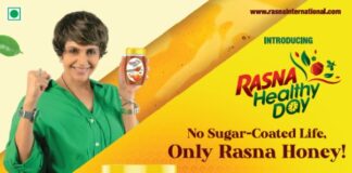 Rasna Forays into Health and Wellness sector with “Rasna Healthy Day” launched by Mandira Bedi and Sonali Bendre
