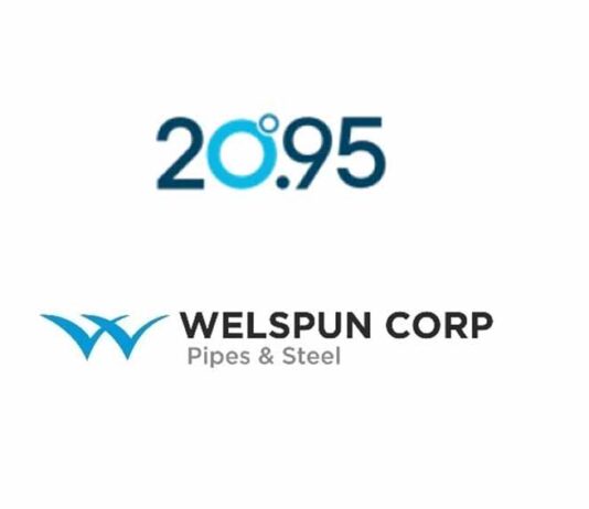 20.95 Ventures announces collaboration with Welspun Corp Ltd. 20.95 Ventures announces collaboration with Welspun Corp Ltd.