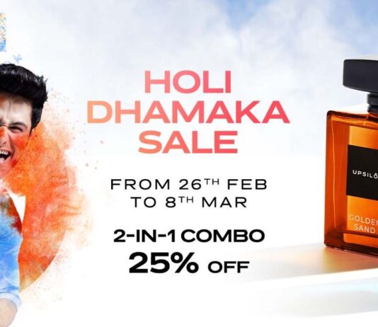 Spread the joyous fragrance of colours with Upsilon’s Holi Dhamaka Sale! Spread the joyous fragrance of colours with Upsilon’s Holi Dhamaka Sale!