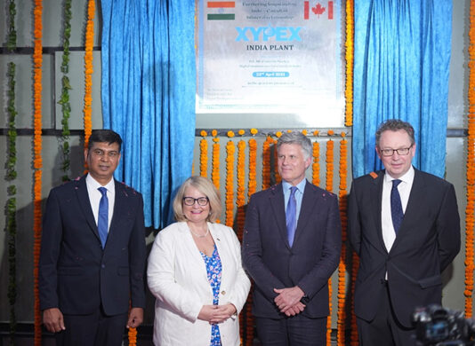 Xypex announces the launch of its first production plant in India