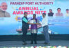 OSL Bags “Best Stevedores for the Year 2022-23” award from Paradip Port Authority