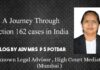 A journey through Section 162 cases in India: Adv. Praful S Potdar A journey through Section 162 cases in India Adv. Praful S Potdar