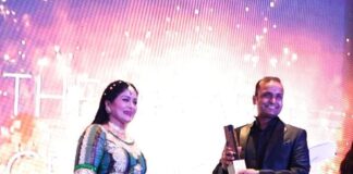 Chef Amar Ronald Xavier won unique Indian Personality Award 2023 – Felicitated by Celebrity guest Sudha Chandran Chef Amar Ronald Xavier won unique Indian Personality Award 2023 – Felicitated by Celebrity guest Sudha Chandran.
