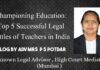 “Championing Education: Top 5 Successful Legal Battles of Teachers in India” – Adv Praful S Potdar Adv Praful S Potdar
