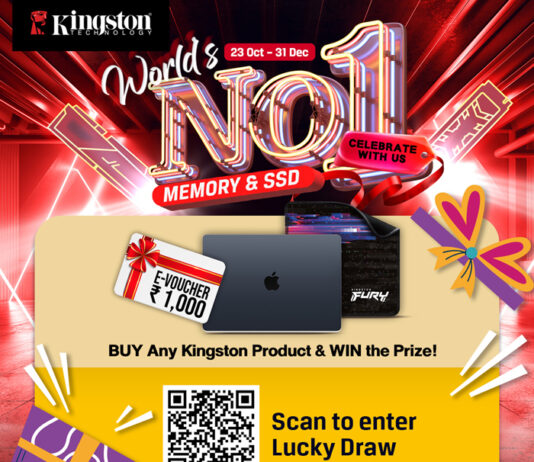Join Kingston Technology’s Year End Celebration Extravaganza Now!