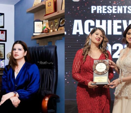 National Recognition for Holistic Health: Dr. Vibha Bawa Wins Top Dietician Award Dr. Vibha Bawa, Ojas Fitness Clinic and Educational Center, Top Dietician Award, Best Dietician in Punjab and Haryana, National Achiever's Awards, Dr. Bawa