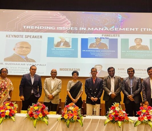 SRM University-AP Shines a Spotlight on Artificial Intelligence in Inaugural “Trending Issues in Management” Event