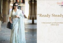 Experience Effortless Elegance with Soulweaves’ Pre-Stitched and Pre-Draped ‘Ready Steady Go’ Sarees
