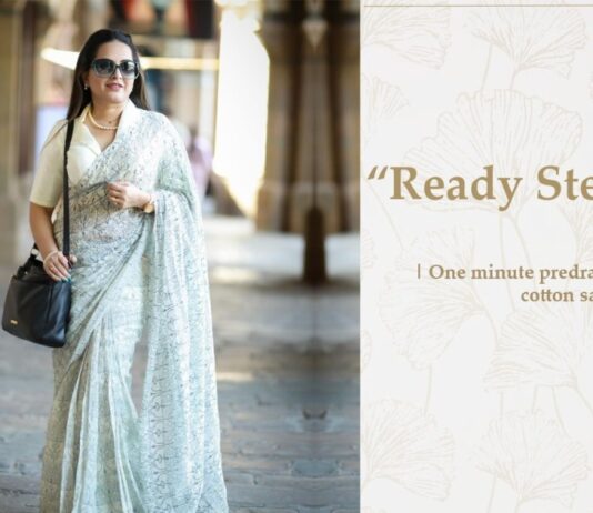 Experience Effortless Elegance with Soulweaves’ Pre-Stitched and Pre-Draped ‘Ready Steady Go’ Sarees