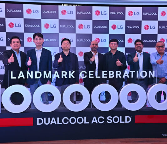 No. 1 Ac Brand LG Electronics Sets New Benchmark With The Launch Of India’s 1st Energy Manager Ac