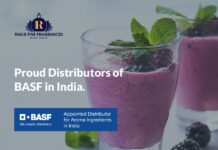 Rawji Fine Fragrances Pvt. Ltd. Appointed Distributor for BASF Aroma Chemicals in India