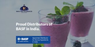 Rawji Fine Fragrances Pvt. Ltd. Appointed Distributor for BASF Aroma Chemicals in India