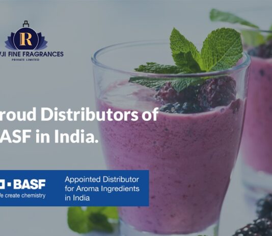 Rawji Fine Fragrances Pvt. Ltd. Appointed Distributor for BASF Aroma Chemicals in India