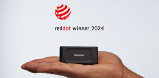 Kingston XS1000 External SSD Wins 2024 Red Dot Award