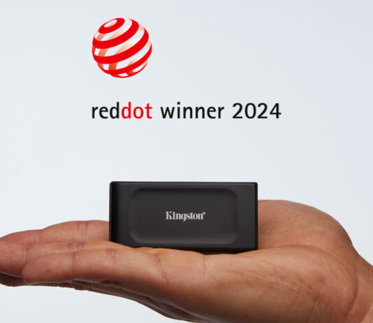 Kingston XS1000 External SSD Wins 2024 Red Dot Award