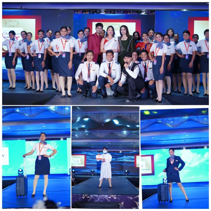 Crew Walk Fashion Show, Dream Studio Ventures, Nakshatra, Dream Studio Ventures, Naush Magic Touch , Skylink Academy, DSV Crew Walk Fashion Show,