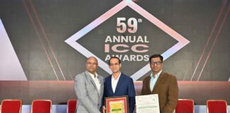 LANXESS India awarded as Best Nicer Globe User Company by the Indian Chemical Council