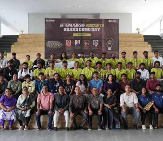 SRM University-AP hosts Entrepreneurship Bootcamp 2.0 SRM University-AP, Entrepreneurship Bootcamp 2.0