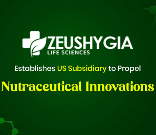 Zeus Hygia Lifesciences Establishes US Subsidiary to Propel Nutraceutical Innovations