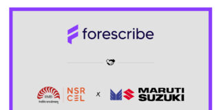 Forescribe Selected for Prestigious IIM Bangalore NSRCEL Incubation in Collaboration with Maruti Suzuki Forescribe, IIM Bangalore, NSRCEL Incubation, Maruti Suzuki, SaaS Governance and Digital Opex Optimization,