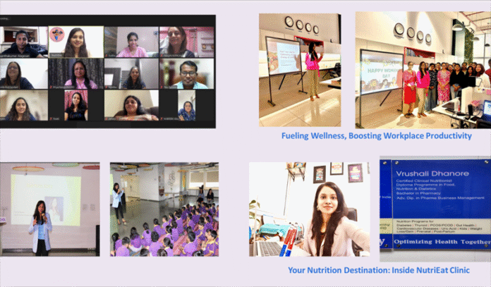 Vrushali, celebrity nutritionist, author, holistic wellness platform, Nutrieat,