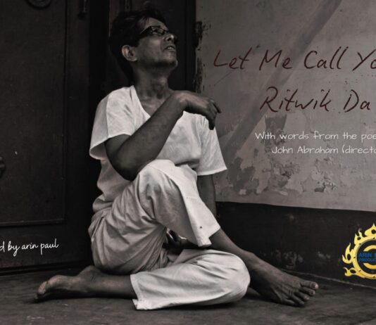 Let Me Call You, Ritwik Da: A Soulful Tribute to Ritwik Ghatak by Arin Paul