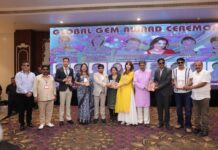 Anti Corruption Foundation of India and Tourism Department, J&K promote Jammu & Kashmir Tourism at Global Gem Award Function in Karnal, Haryana.
