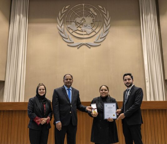 India’s Uzma Charania Honoured with Global Peace Advocate Award at UN Conference in Bangkok