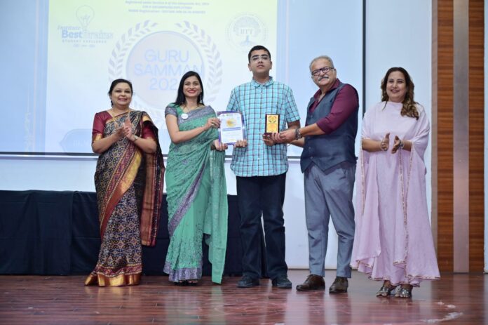Kushal Khemani, youth leader, educator, innovator, Guru Samman Award 2025