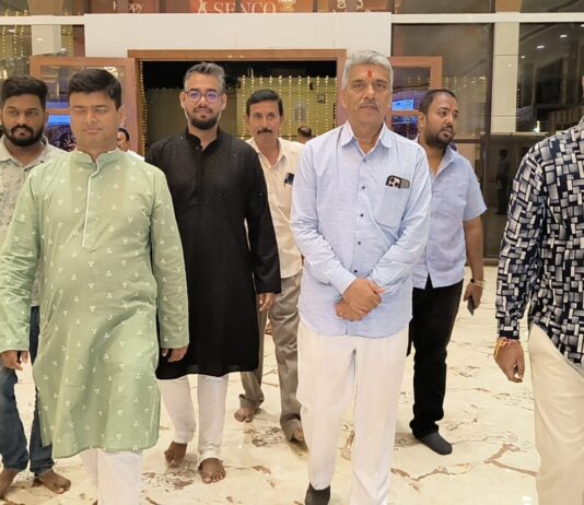 Ramalinga Reddy and Gopinath Reddy Inaugurate 10th Year Durga Puja Celebration by Sukriti Cultural Association at Sarjapura