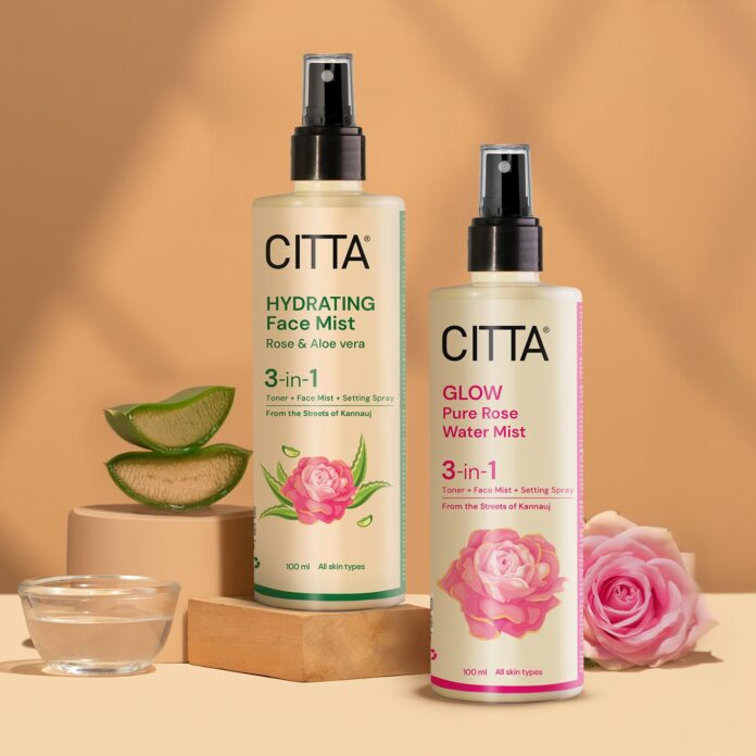 CITTA mists, CITTA, CITTA Pure Rose Water Mist , CITTA Hydrating Mist with Rose & Aloe Vera , Akanksha Sharma, Mo