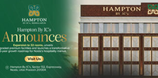 Hampton By IC’s Announces Expansion to 50 Rooms, Unveils Premium Facilities and Sets 5-Year Growth Roadmap in Noida