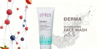 Lotus Derma Botanics unveils its debut campaign for it’s Blemish Free Face Wash