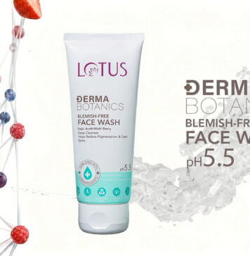 Lotus Derma Botanics unveils its debut campaign for it’s Blemish Free Face Wash