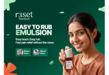 R3SET Easy to Rub Pain Relief Emulsion: The Smarter Roll-On for Joint pain, Muscle Pain, Back pain & Everyday Aches